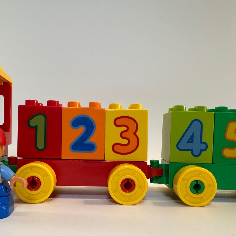 Lego Duplo Number Train with Boy‎ Minifigure Set 1-10 - Picture 5 of 6